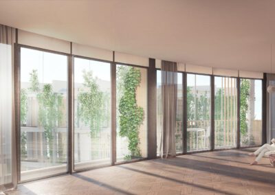 Architectural 3D rendering for architecture competition Azieweg in Haarlem, Netherlands - nr 6 by RNDR