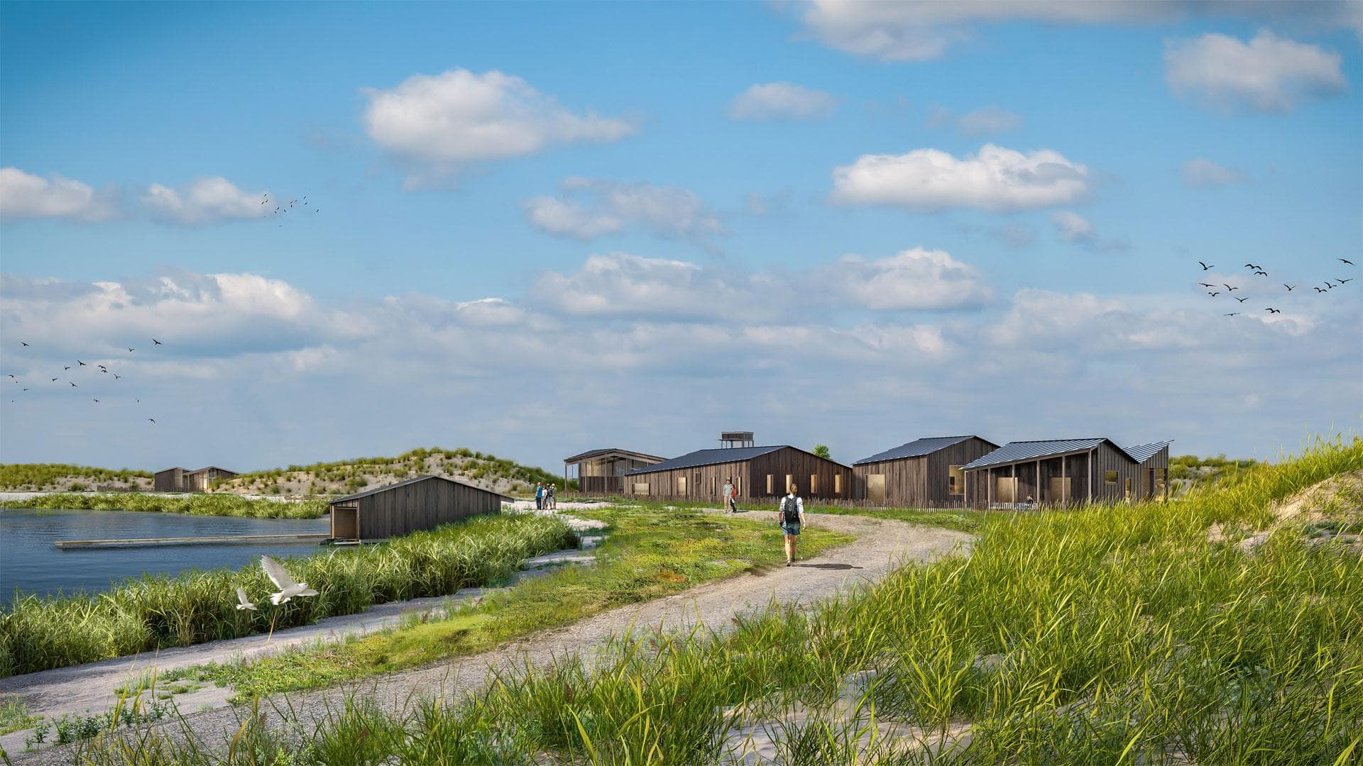 architecture competition storytelling architectural rendering