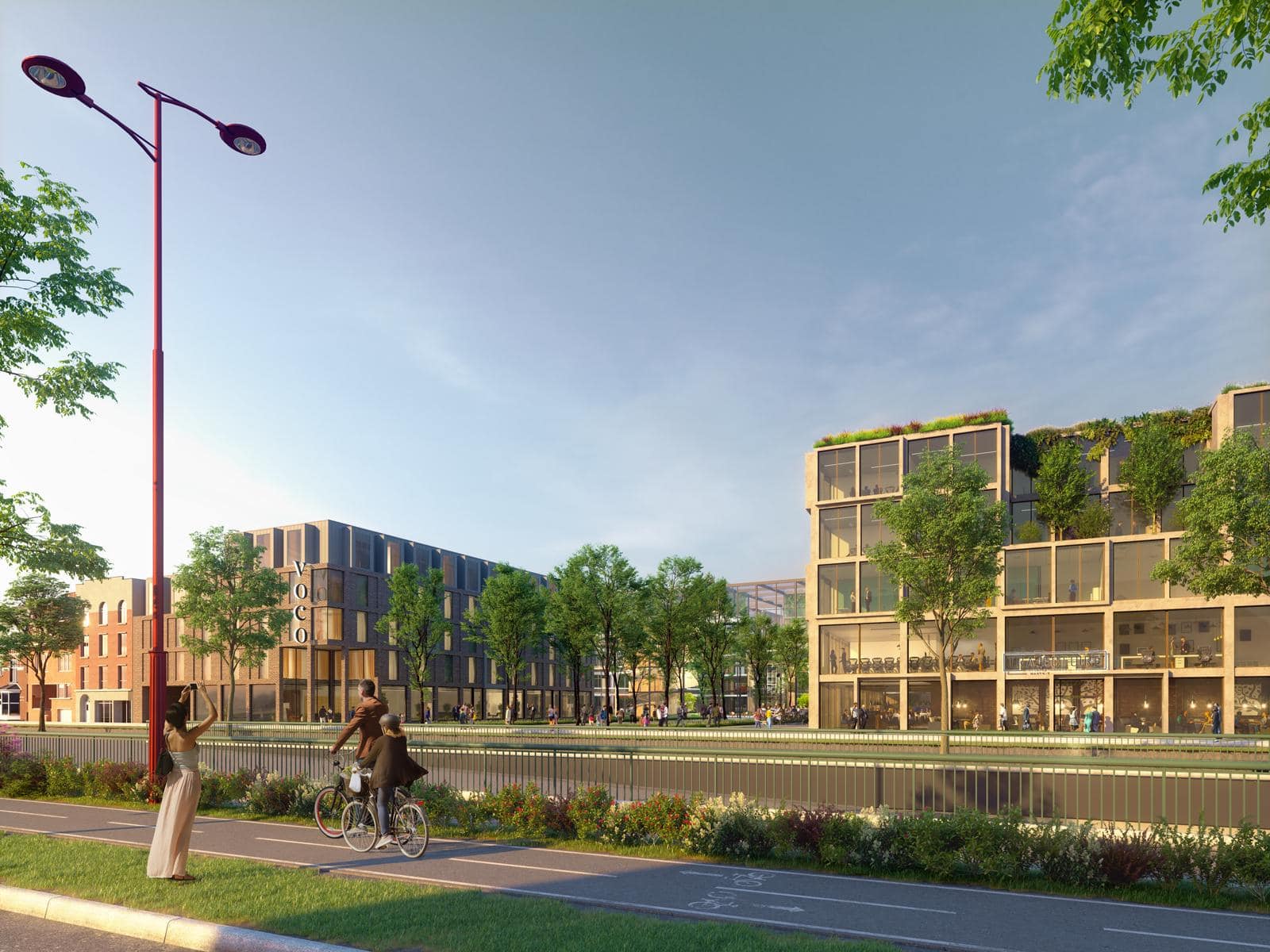 Transpole Competition, 908 avenue de la République, Marcq-en-Baroeul, France Competition architectural rendering -01