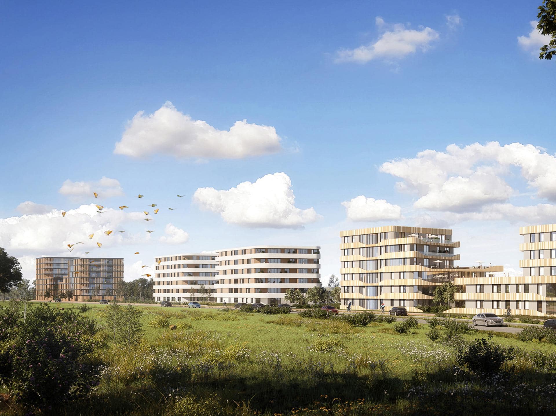 Langeweg Hoek, Netherlands - rendering by RNDR Langeweg Hoek, Netherlands - rendering by RNDR