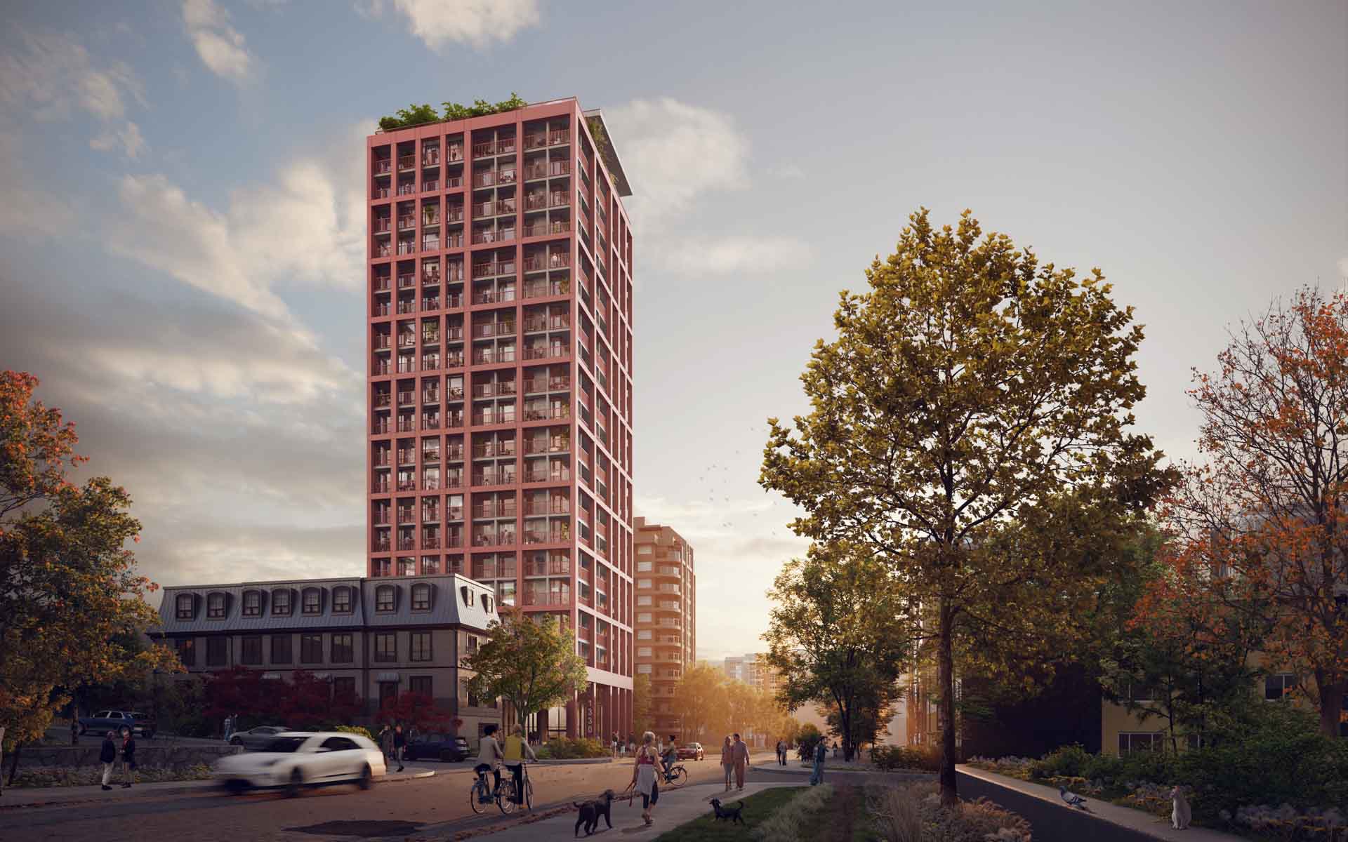 Toronto and Perry, Canada - storytelling architectural rendering 03