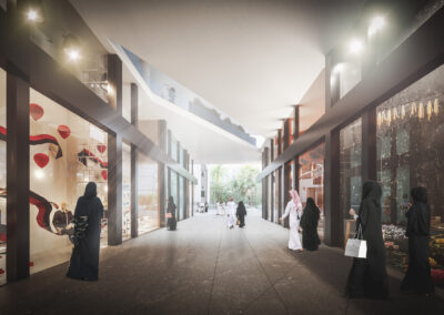interior rendering of SAHA in Jeddah, Saudi Arabia - archviz 01
