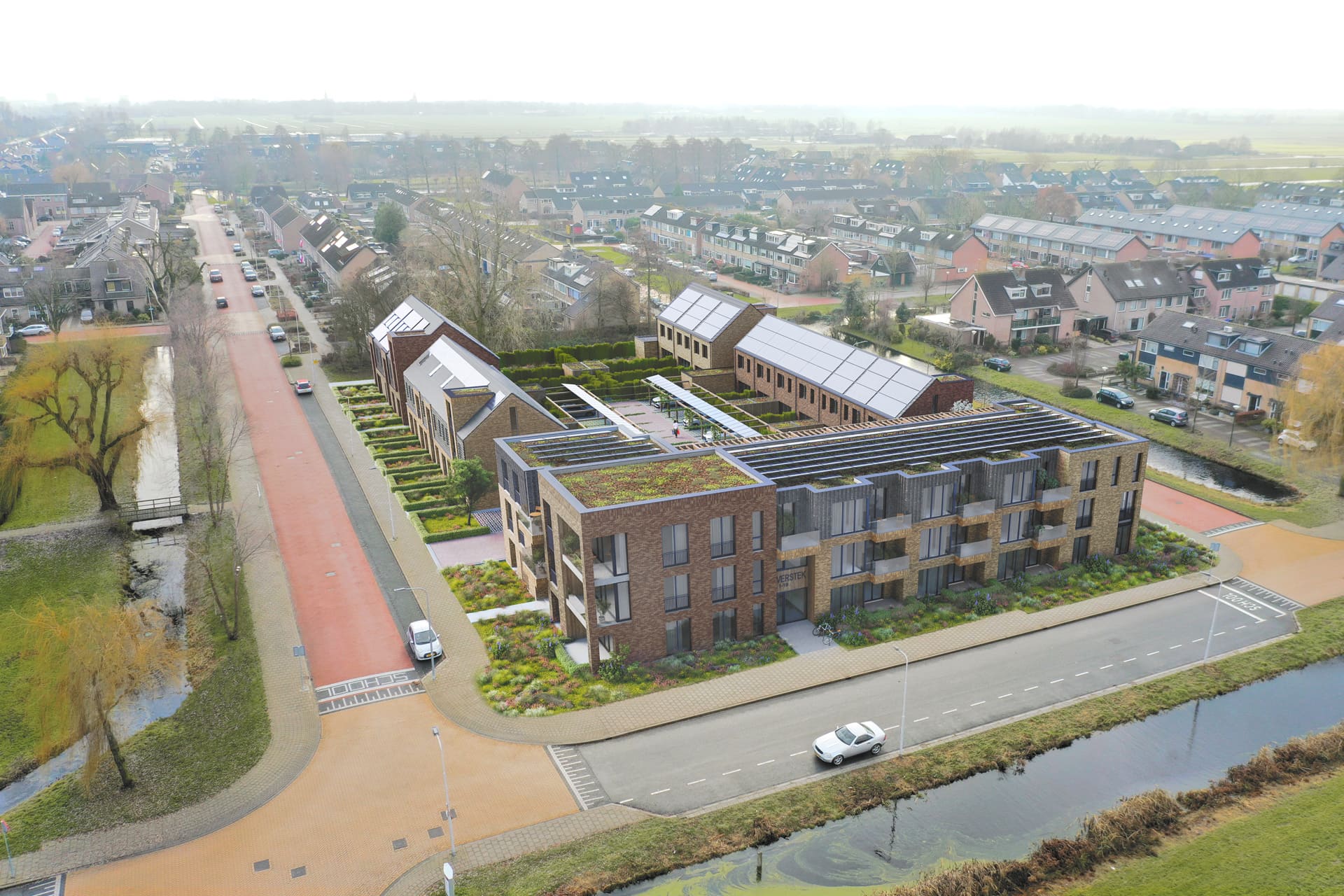 Urban renders were a useful tool used for visualizing Fietsznfabriek Project.