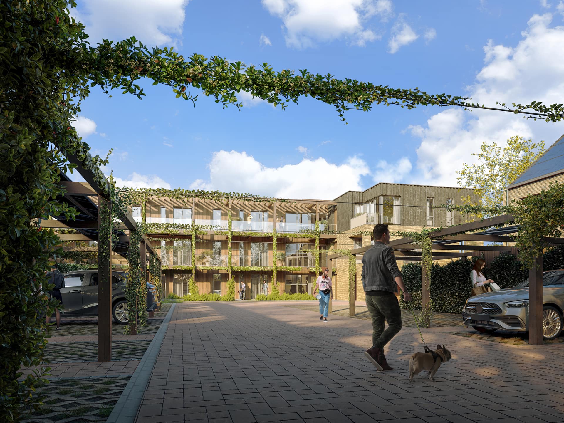 De Opkamer Housing Competition with 1st prize – Overstek 1, in Kamerik, Netherlands - archviz 02 De Opkamer Housing Competition with 1st prize – Overstek 1, in Kamerik, Netherlands - archviz 02
