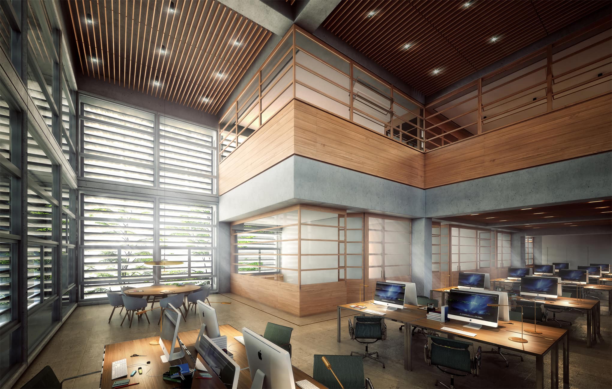 Foster + Partners storytelling architectural visualization