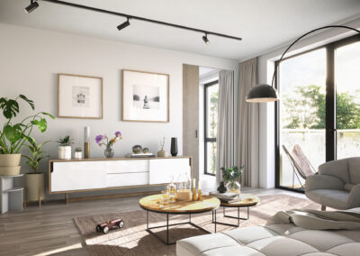 Interior design rendering 04 - Bisonspoor 332 in Maarsen, Netherlands