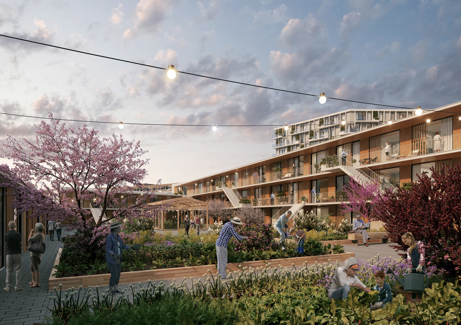 Vondel en de Zwaan in Leiden - archviz 06