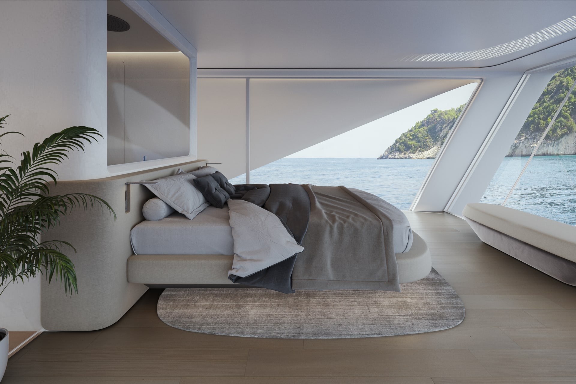 Naval architecture rendering - boat 3D visualization 14