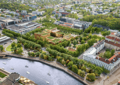 Architectural Visualization of Green Buildings - 01