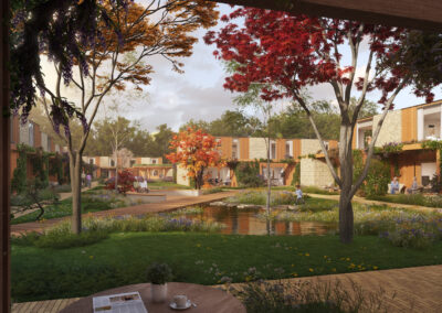 Tender Driekamp Krimpen aan den IJssel, Netherlands - architectural rendering 02
