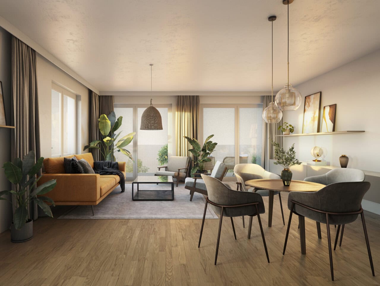 Top 10 Interior 3D Renderings by Render Art Studio | RNDR