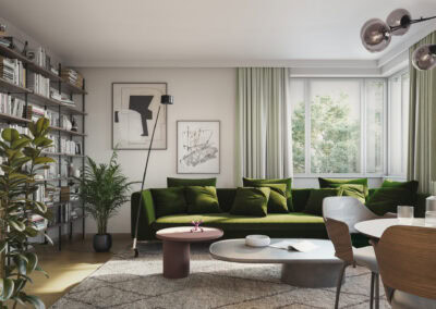 Austria, Vienna, Nordbahnhof - residential rendering 02