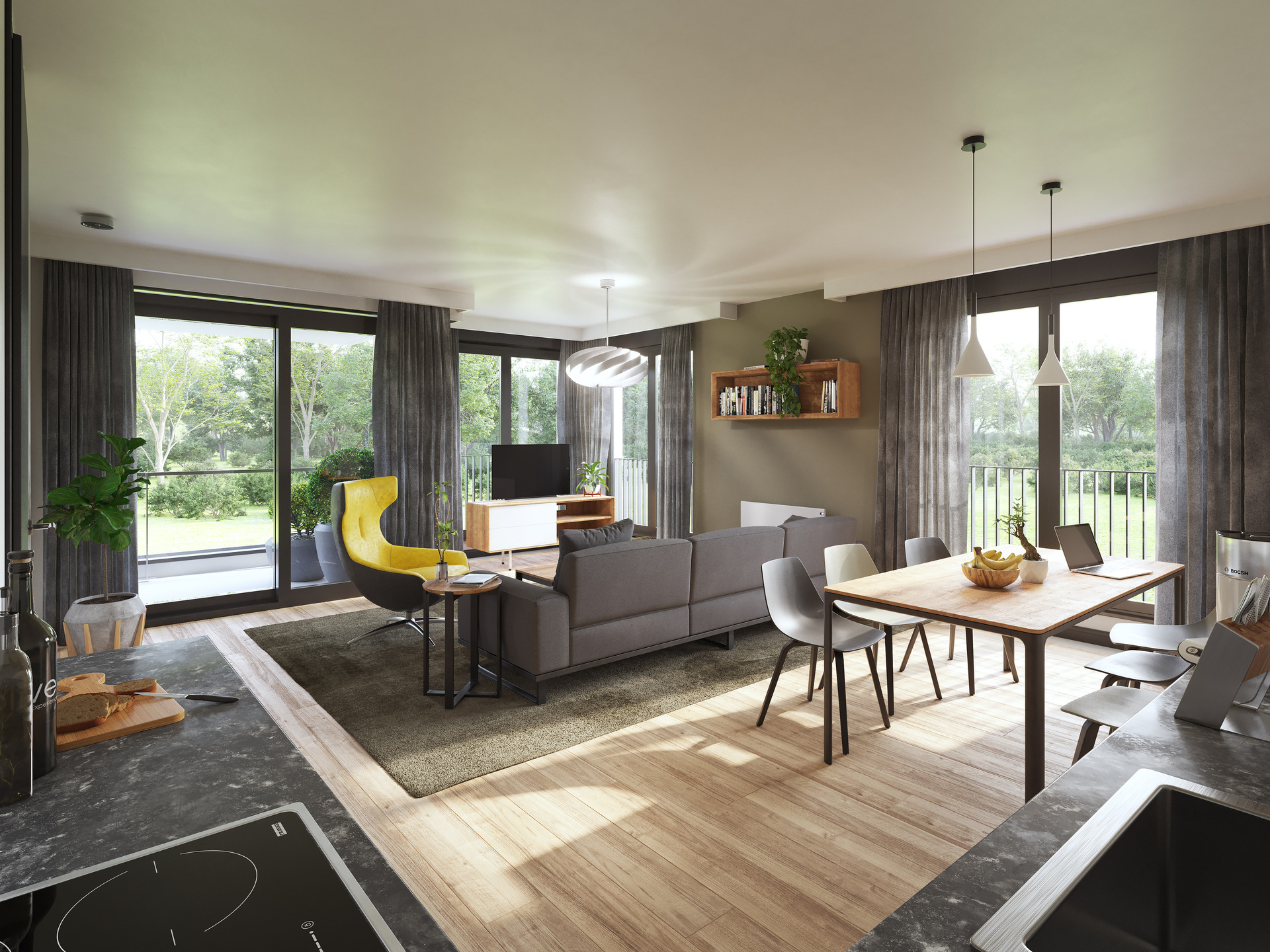 Residential interiors in Acmesa Assen, Netherlands - 03 Residential interiors in Acmesa Assen, Netherlands - 03