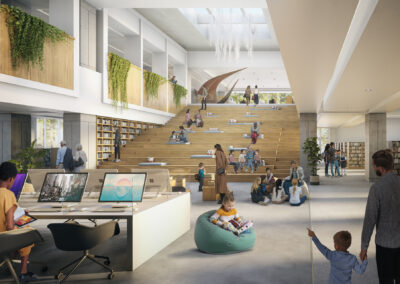 Canada, Bob Prittie Metrotown Library Hellerup - archviz 01 by RNDR