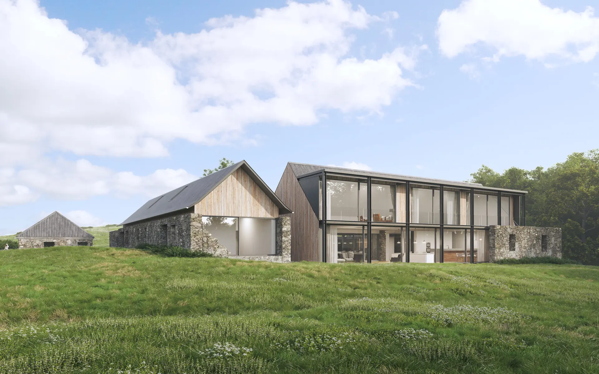 Vondel en Zwaan, Netherlands - Storytelling Architecture 3D Rendering 6