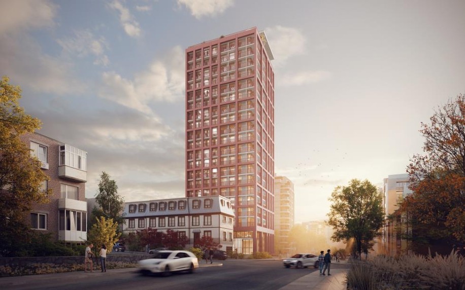 Toronto and Perry, Canada - 3D architectural rendering 1st draft