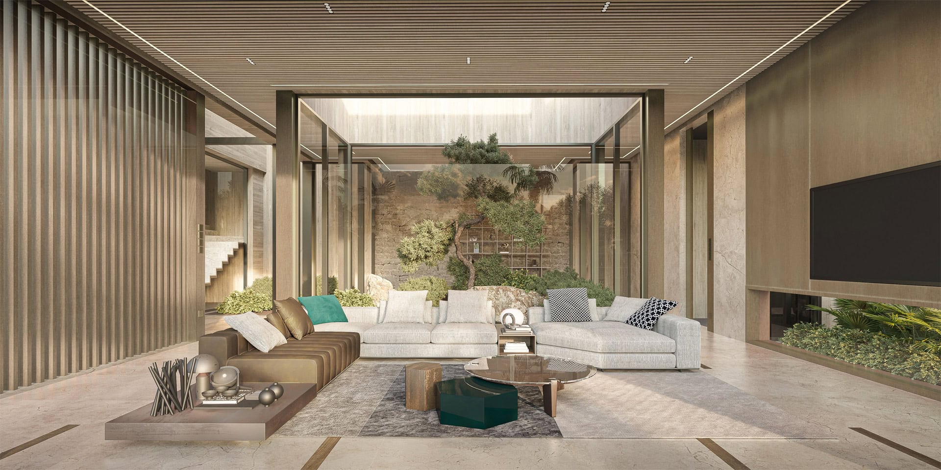 Real estate rendering 01 for Luxurious villa in Kuwait, Kuwait Real estate rendering 01 for Luxurious villa in Kuwait, Kuwait