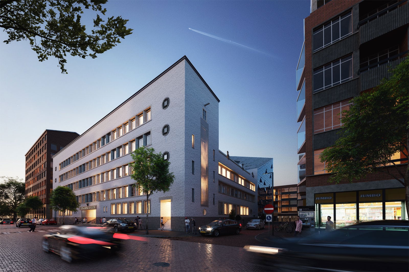 Restaurant rendering of Botersloot 25 Rotterdam - 02 Restaurant rendering of Botersloot 25 Rotterdam - 02