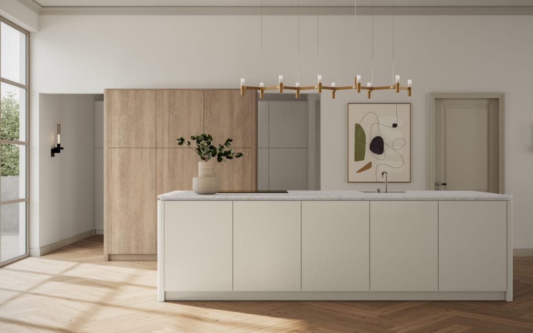 Storytelling Kitchen Visualization for Architects and Developers: Branding Real Estates Through 3D Renderings